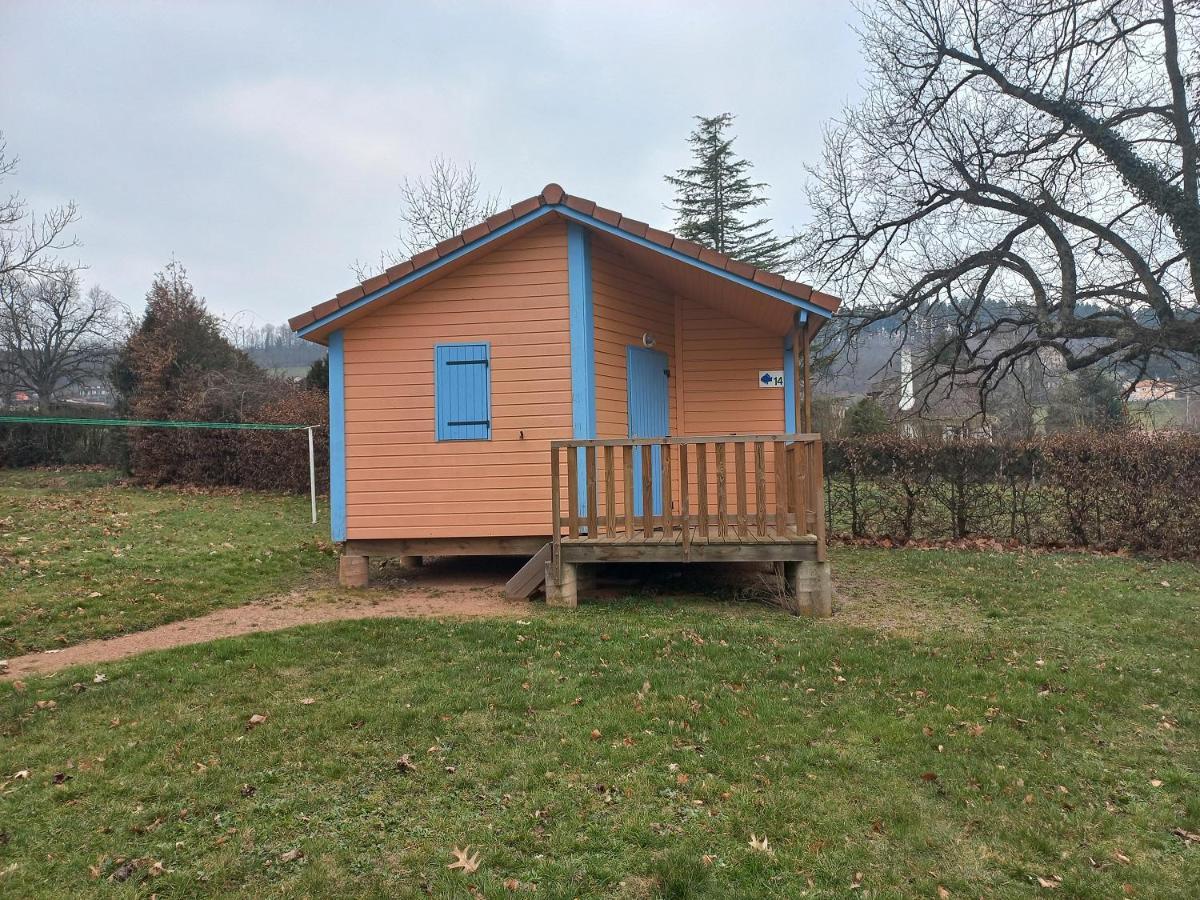 Camping Les Feuilles Chauffailles Exterior foto